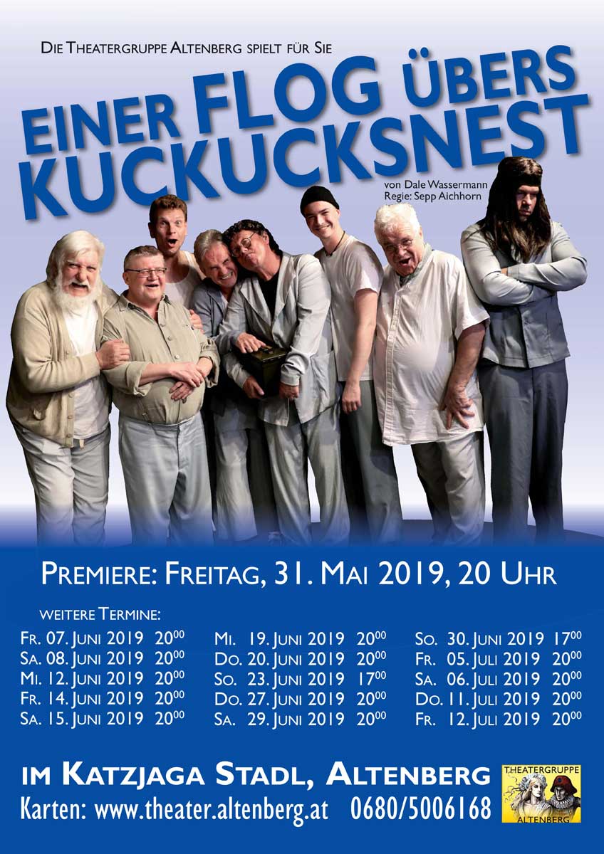 Einer flog über das Kuckucksnest Plakat Kuckuck