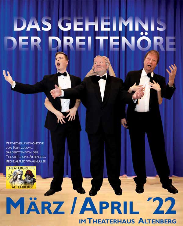 2022 Das Geheimnis der 3 Tenoere Plakat k